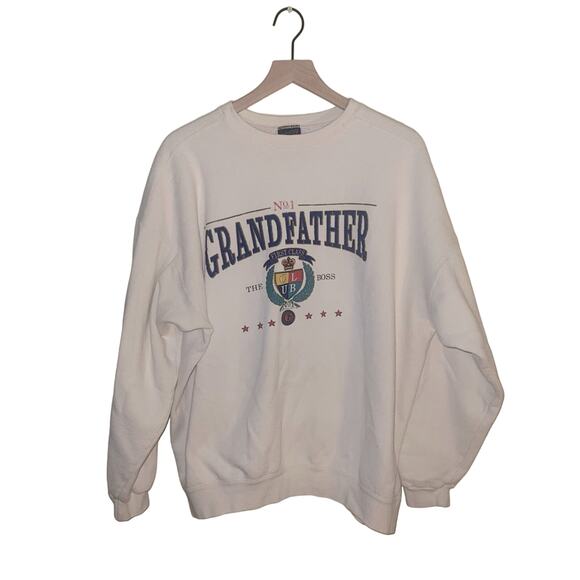 VNTG SOFFEE number one grandfather crewneck XXL - Picture 1 of 4